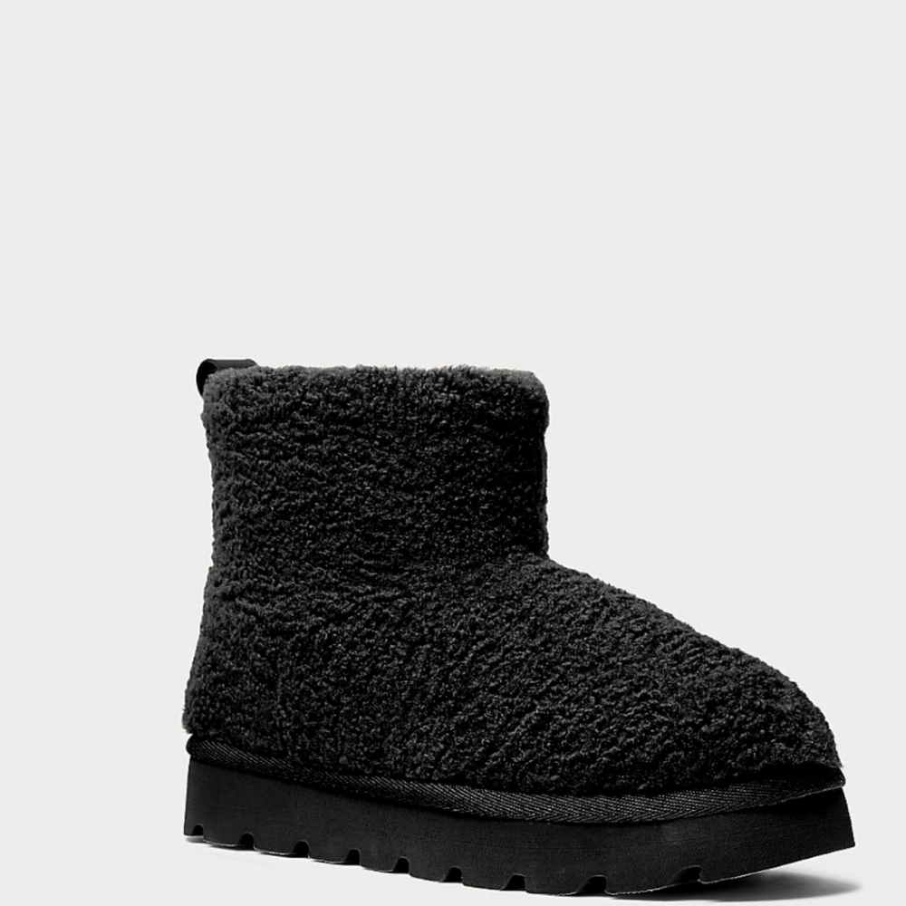 Michael Kors Black Kids Slippers